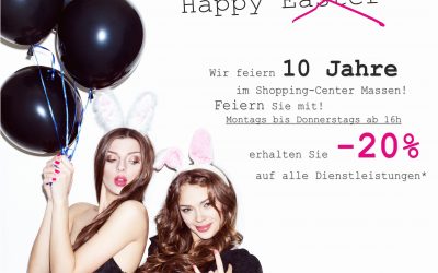#Loveisinthehair – 10 Years byTom @ Shopping Center-Massen