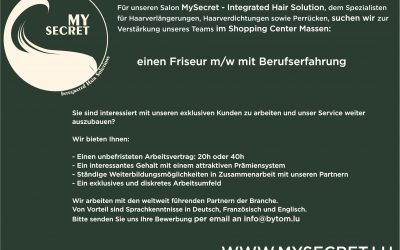 MySecret – job offer